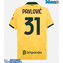 AC Milan Strahinja Pavlovic #31 Replica Third Shirt 2025-26 Short Sleeve